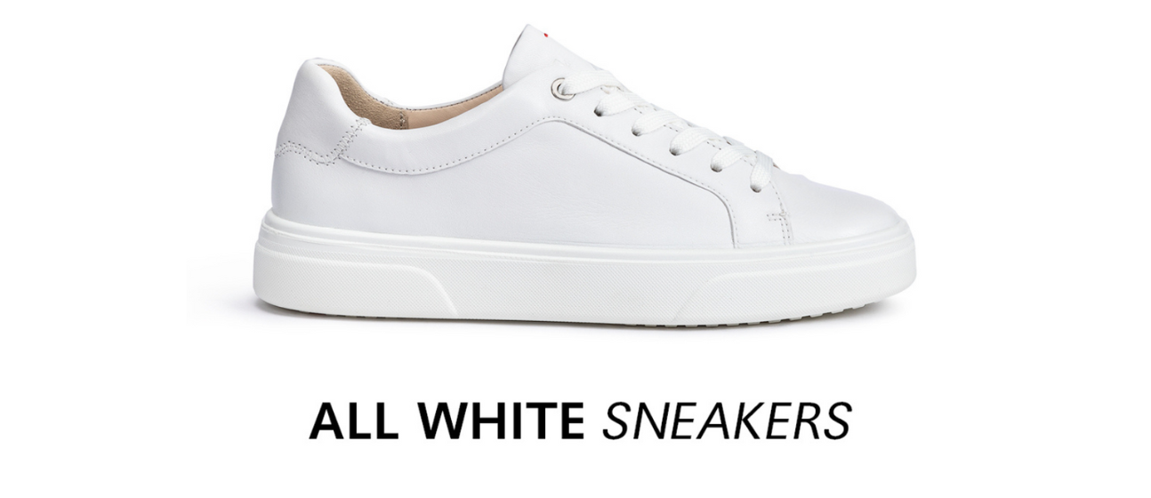 All white sneakers womens on sale