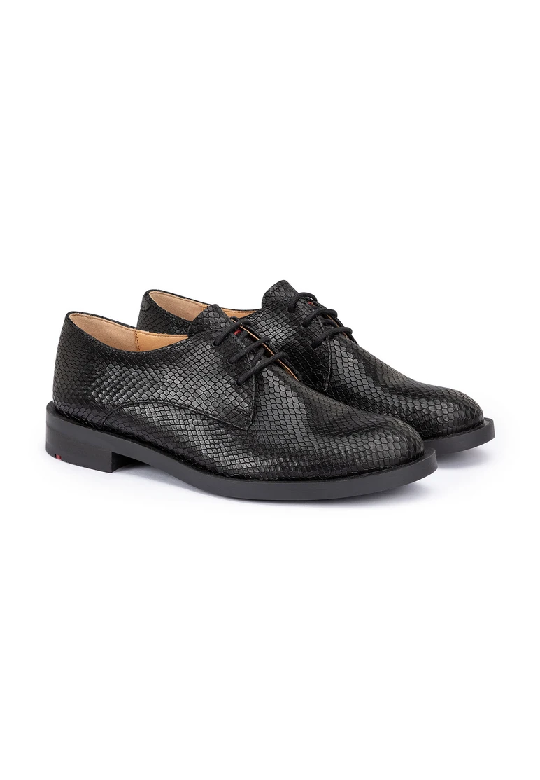 HALF SHOES Derby shoes black