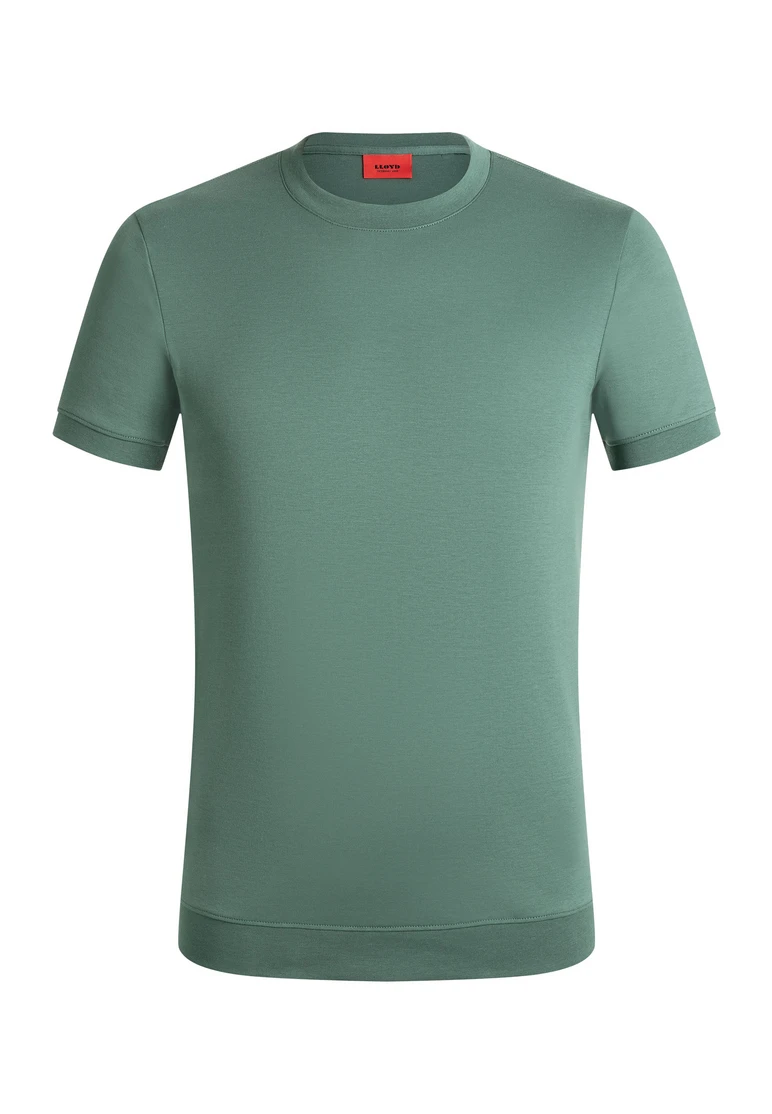 Round neck T-shirt Shirts Poloshirts green