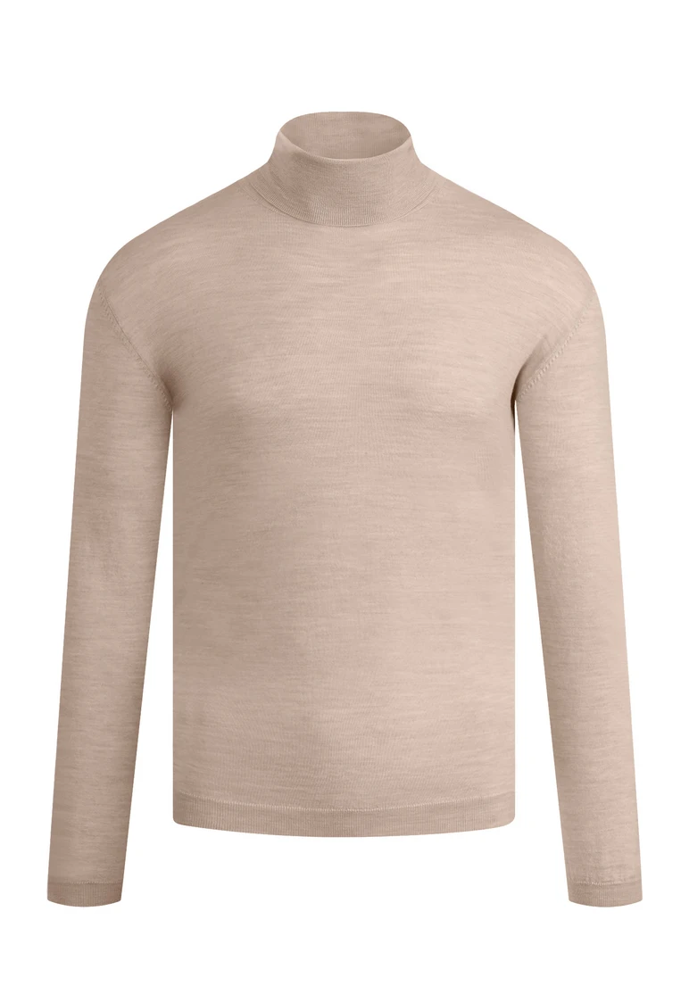 Turtleneck Non Itchy Wool Sweater TURTLE NECK PULLOVER LLOYD