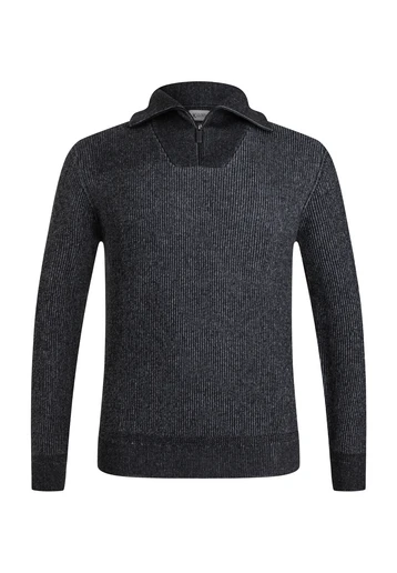 KNITTED TROYER SWEATER