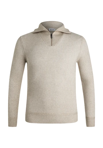 KNITTED TROYER SWEATER
