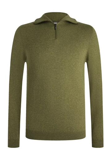 KNITTED TROYER SWEATER
