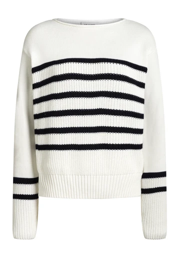 ROUND NECK KNITTED JUMPER