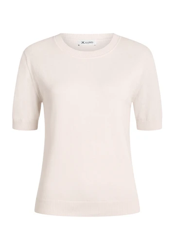 ROUND NECK KNITTED T-SHIRT