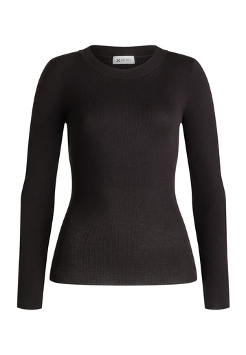 PULL EN MAILLE À COL ROND