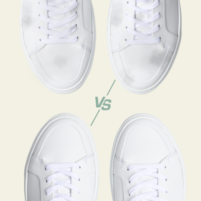 Weiße Sneaker reinigen